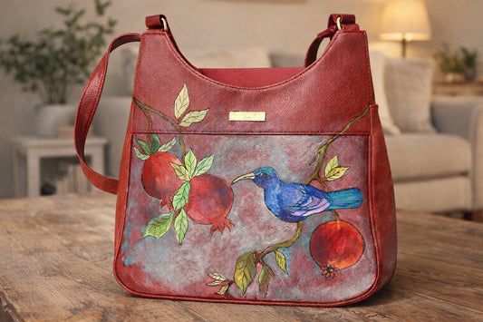 Hand-painted purse