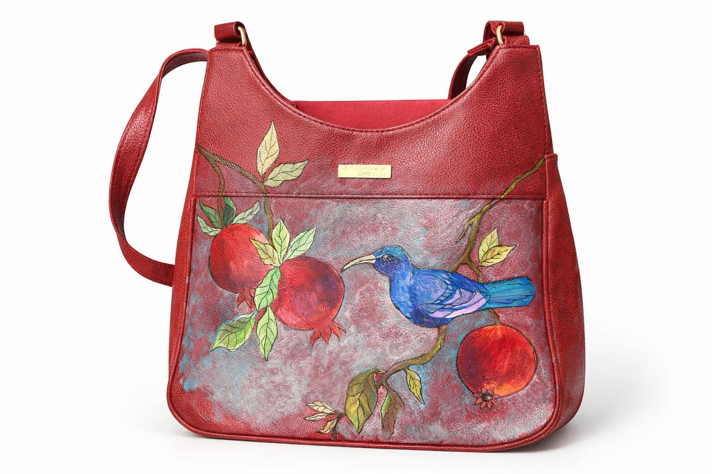 Hand-painted purse